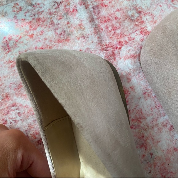 โญ๏ธ 3 for $15 or 5 for $25 Item - Blush Faux Suede Bow Ballet Flats - Picture 5 of 11
